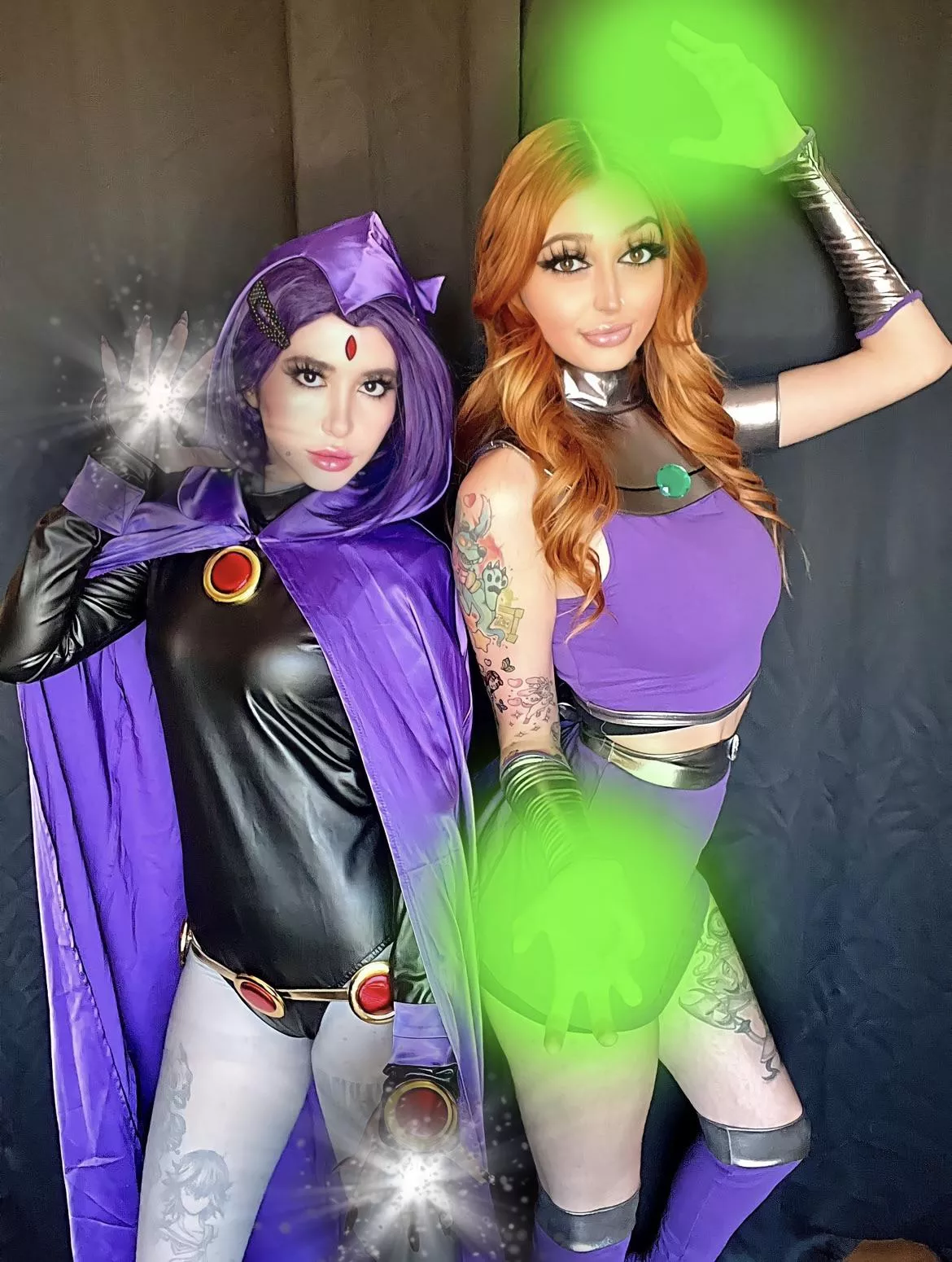 Starfire & Raven <3 [Teen Titans] (StewpidSenpai & TattieGucci)
