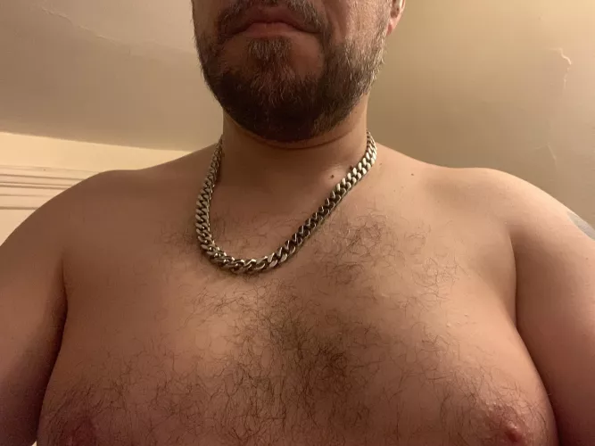 Suck on daddy’s tits!