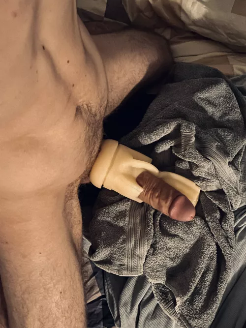 the fleshlight couldn't handle it, could your ass?