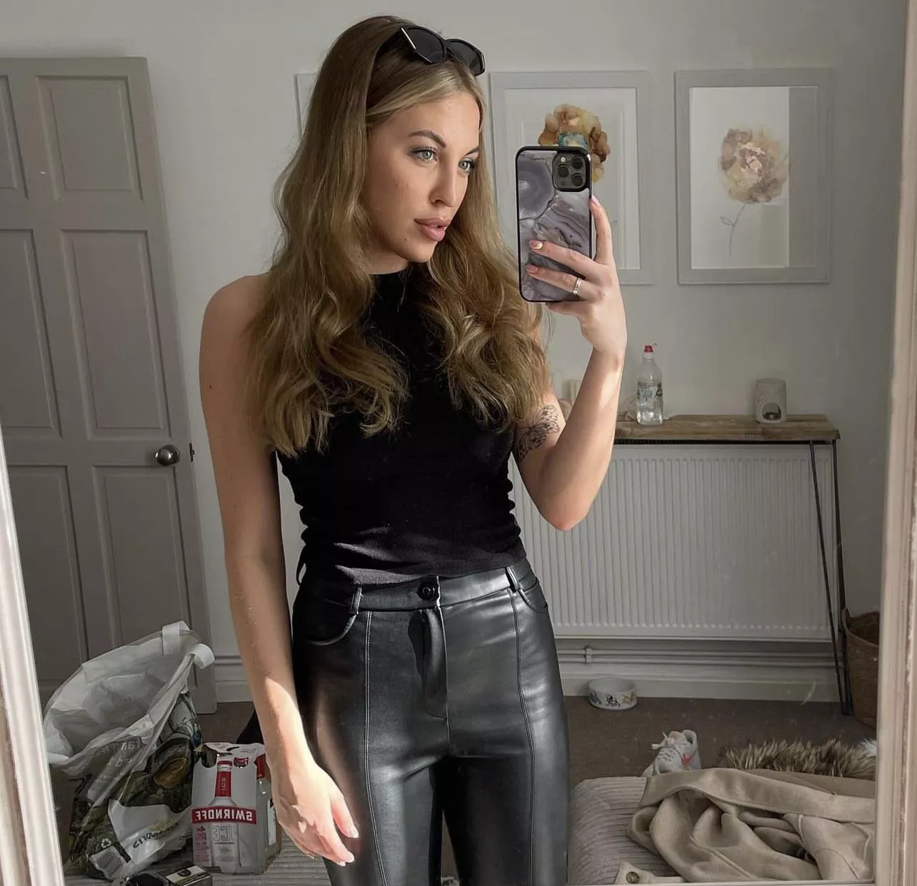 The Smirnoff in the background says it all