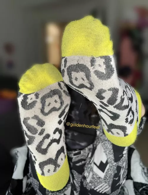 These smelly cheetah socks are up for grabs😈 [usa only]