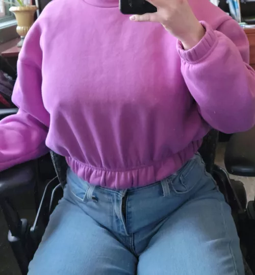 Unintentional Pokies through my thick sweater and shirt!