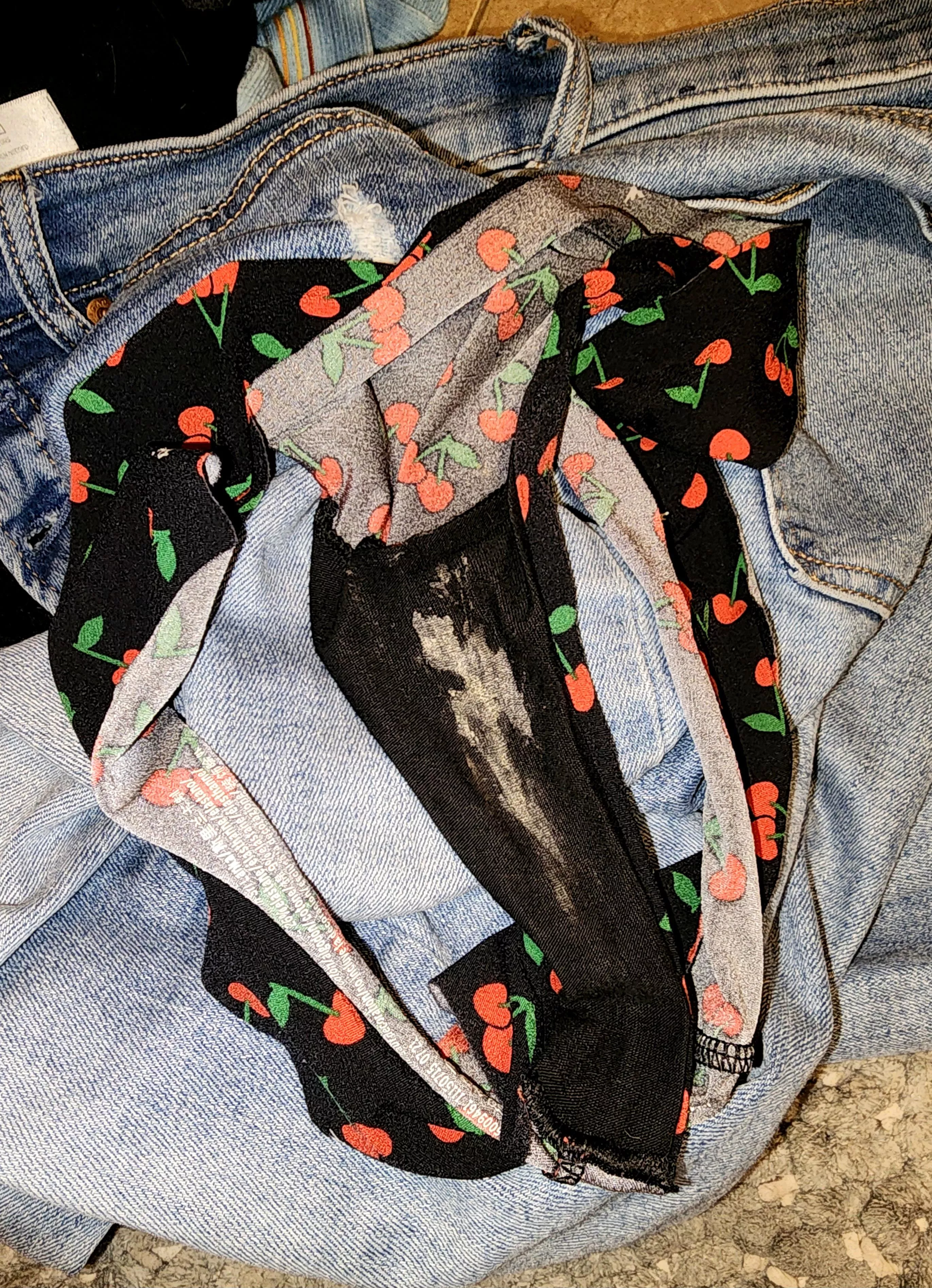 Wifey put these back on Inside Out and then Sat On My Face and made me clean them! :)