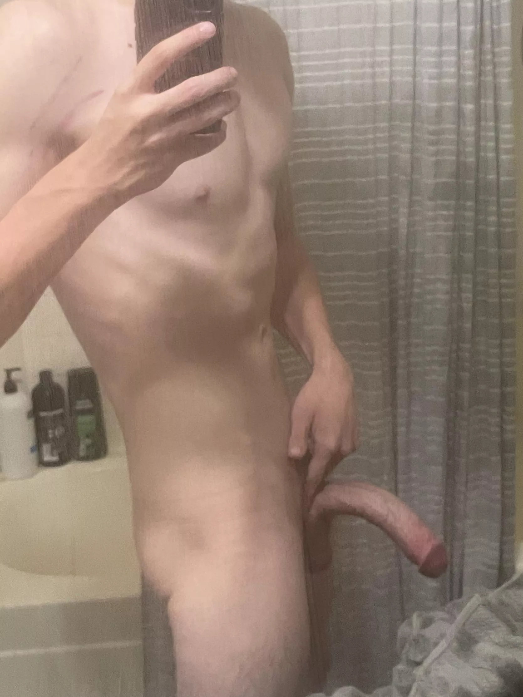 You know….shower was a little lonely without you. *rate and be honest