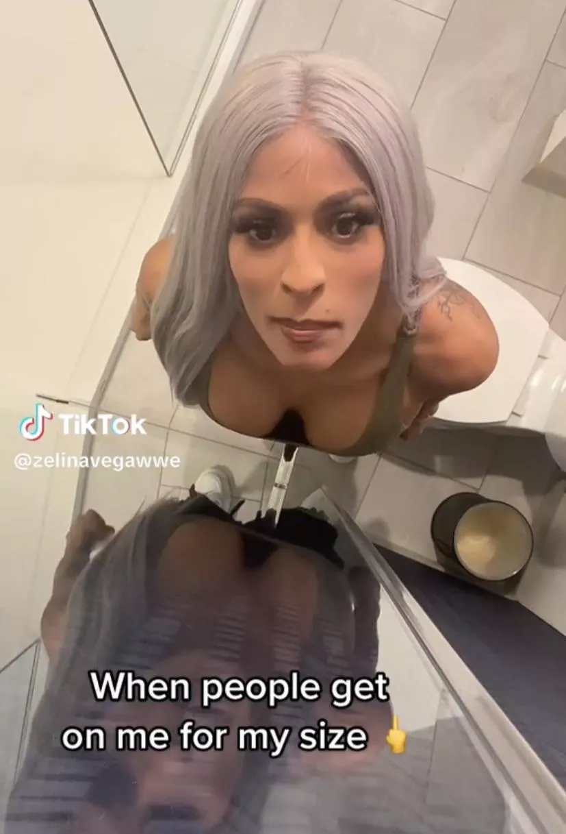 Zelina Vega cleavage