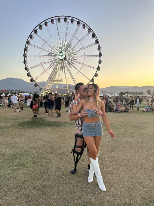 Another boob grab. How many nip slips do you think I had that day?