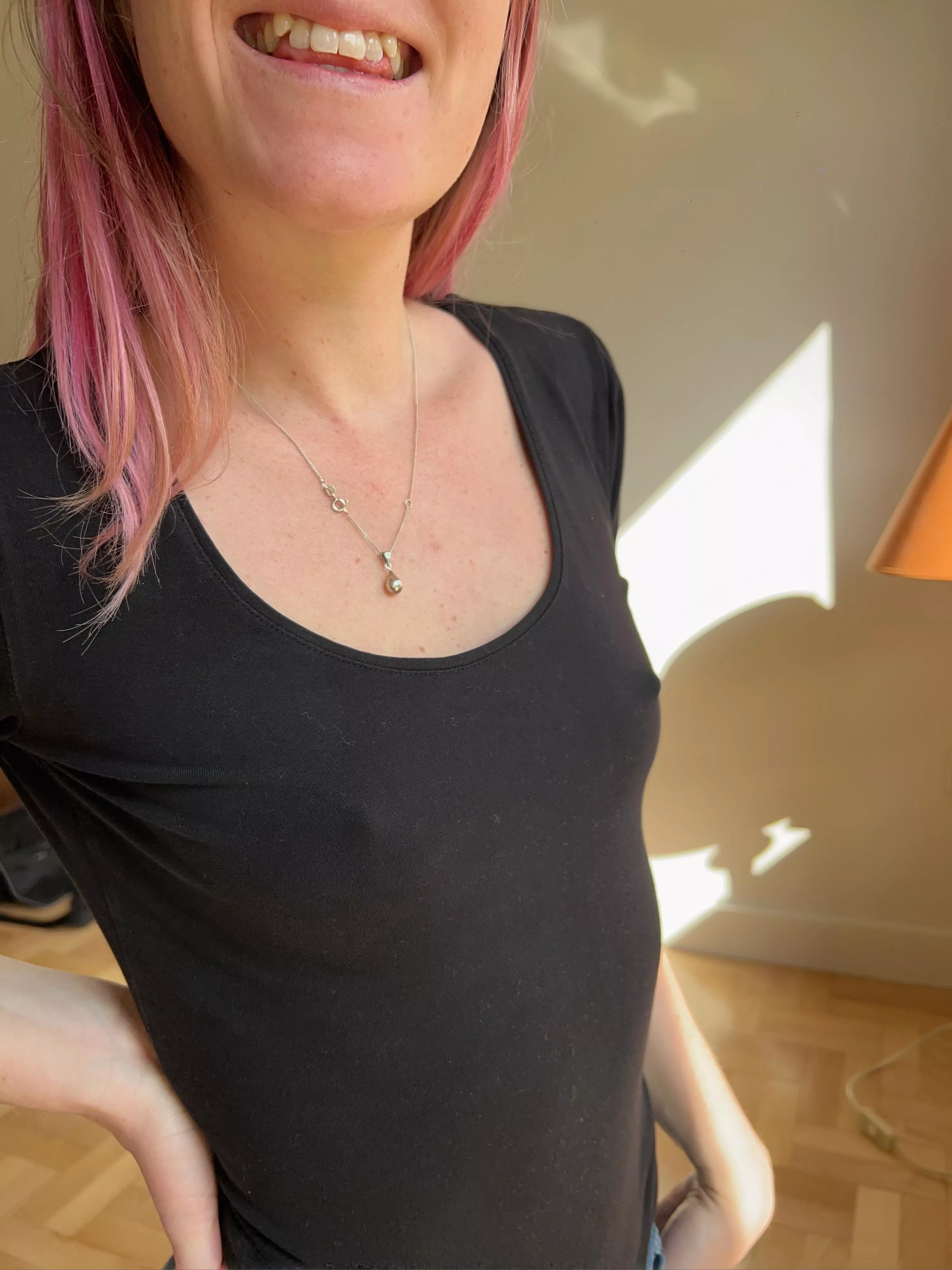 Another braless day in the sun