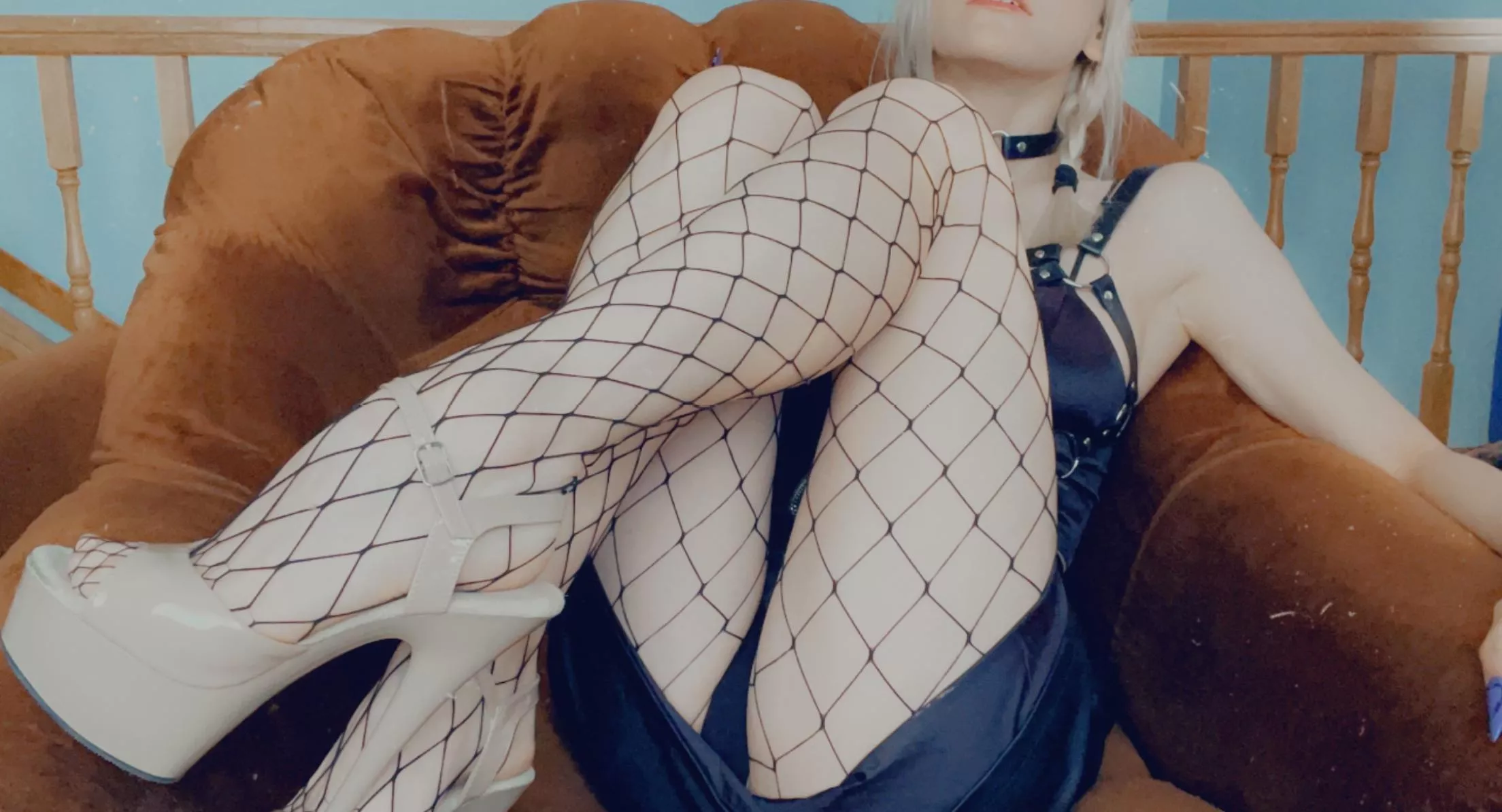 Do you like the way heels look on me? [OC]