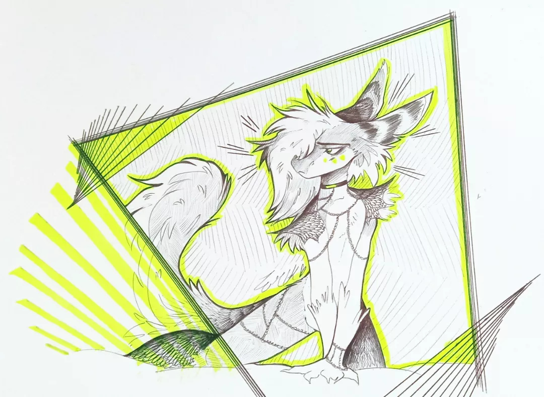 frames and chains - art by me