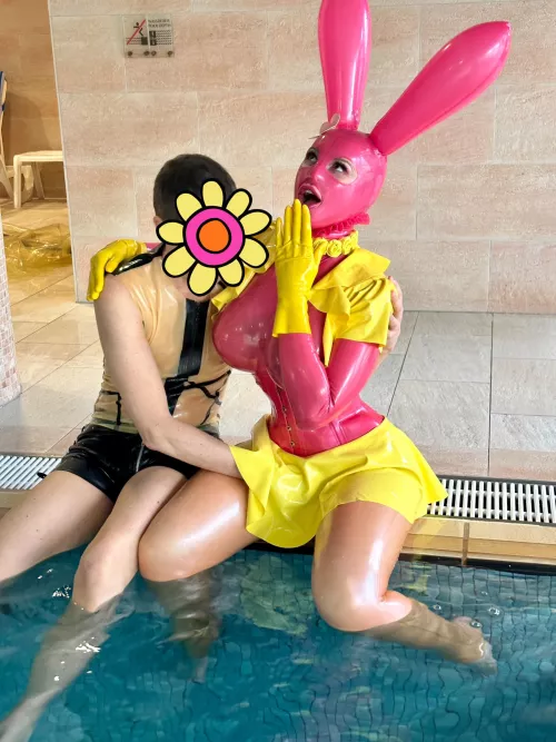 Happy bunny! 🐰😅