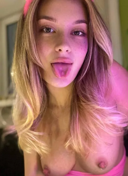 How about you press me against the wall and show me how hard you are