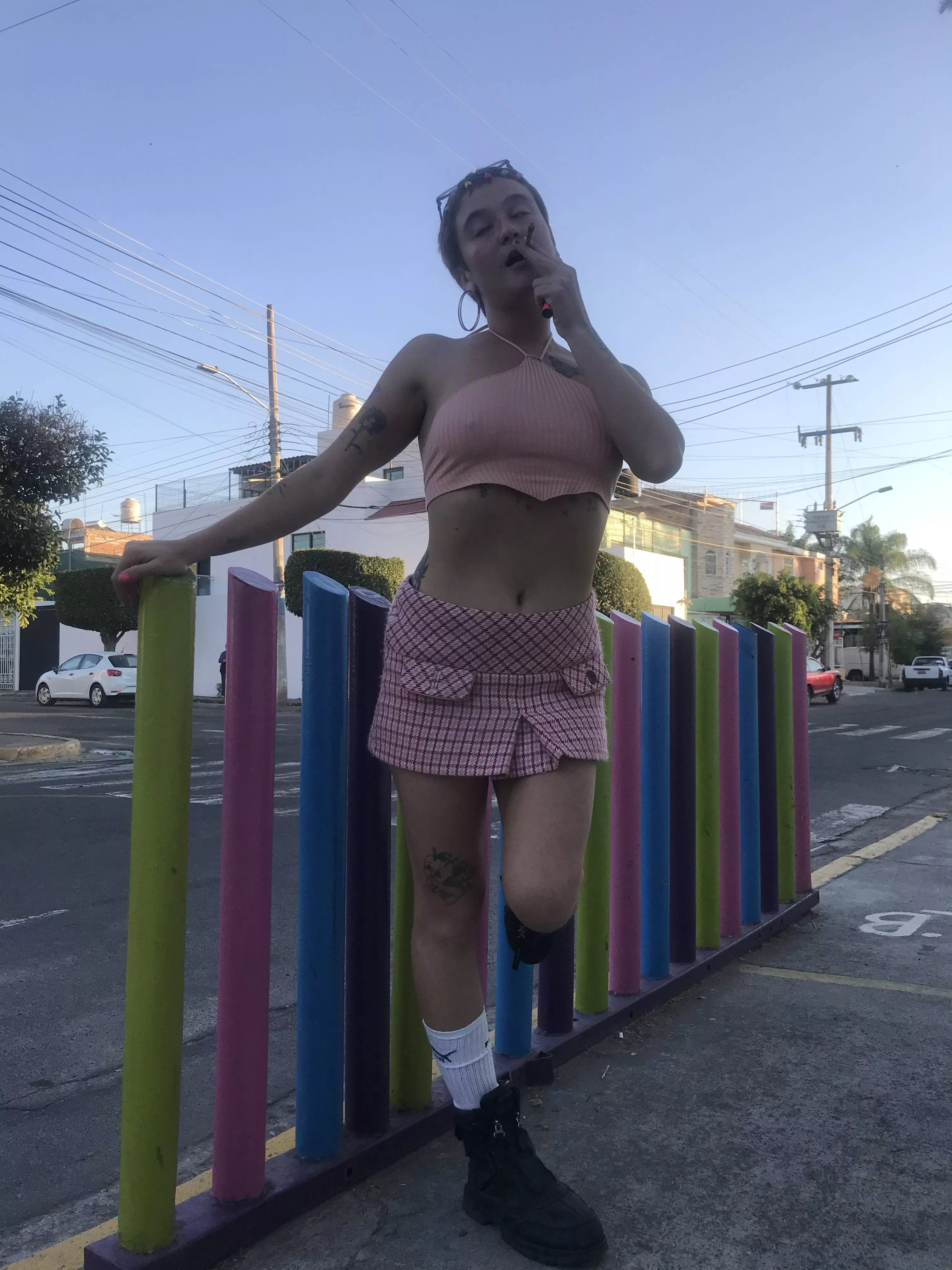 I love the glances I get when I go out like this