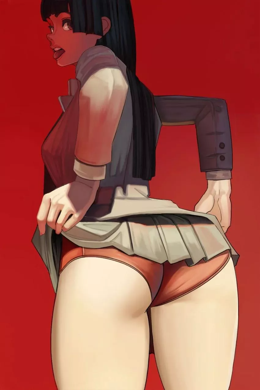 I need help to find that twitter cosplayer that did yumeko jabami on elevator and lifting her skirt up like this