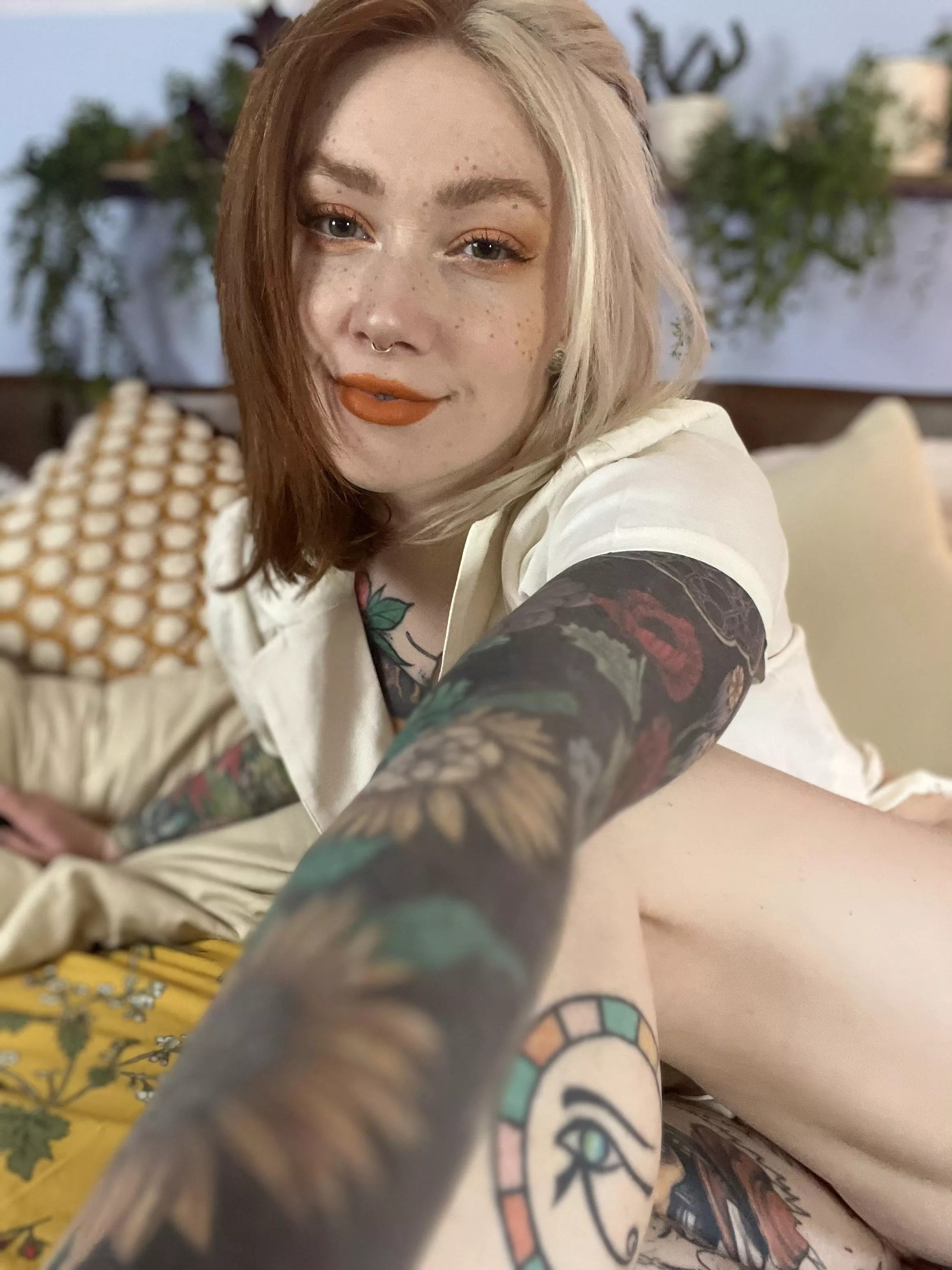 I’m not wearing any pants