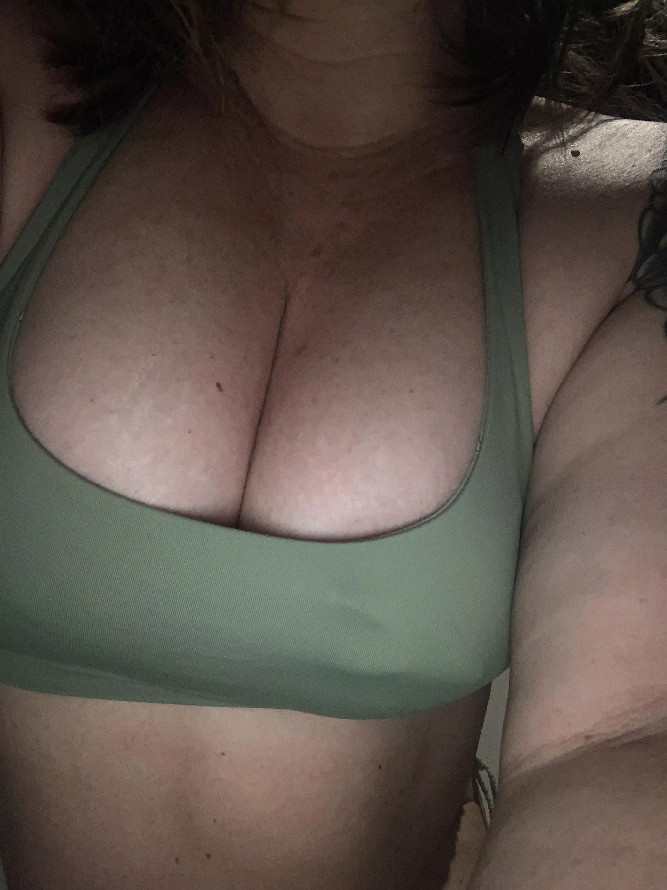 Just after I work out. Gonna go take a shower 😉