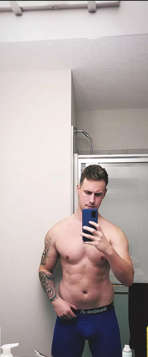 Morning physique check, come a long way!