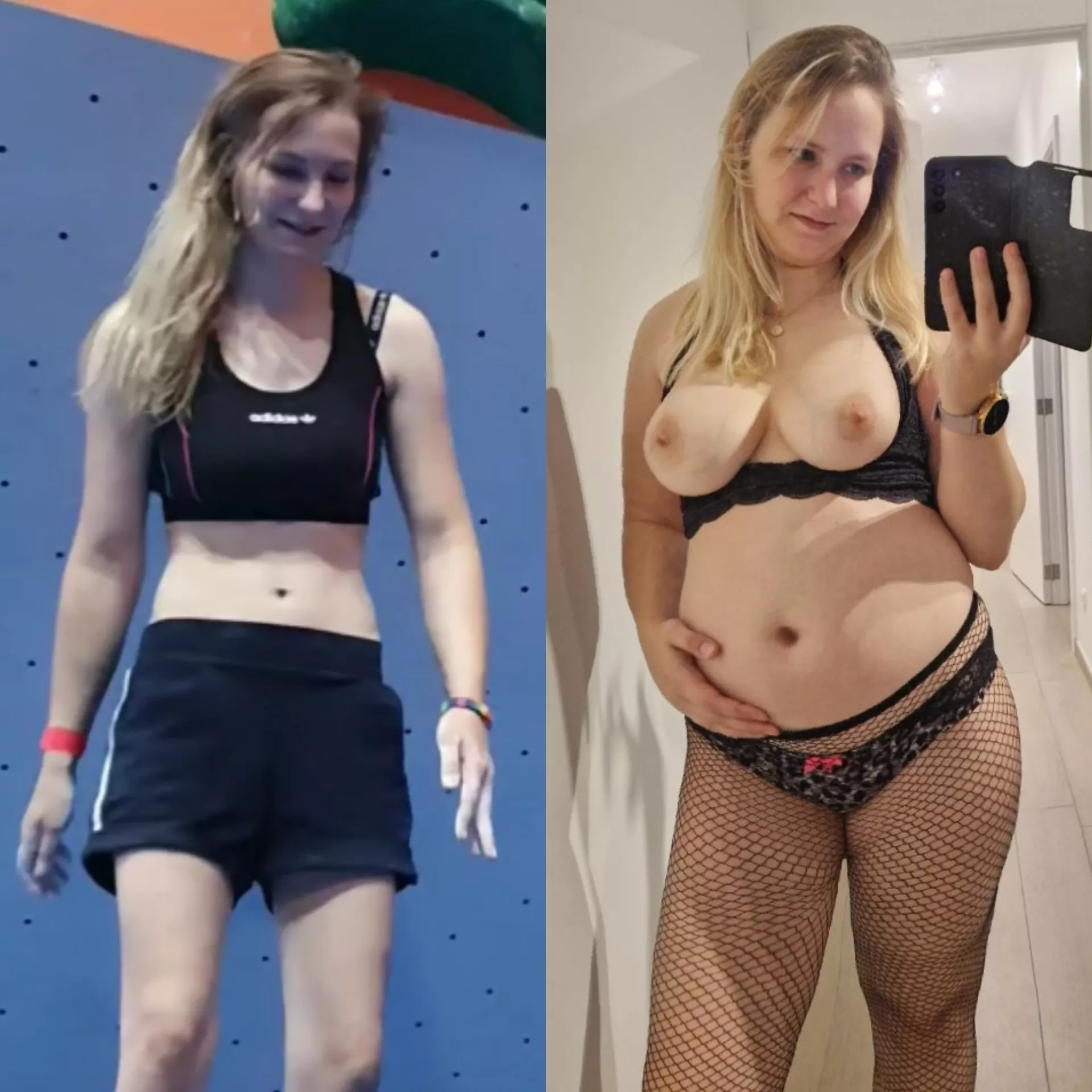 My athletic self is still under there, right?