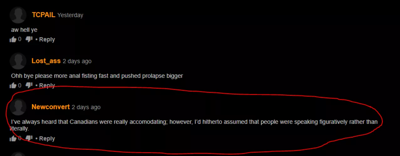 Posted as a reply to a full-hand anal fisting video.