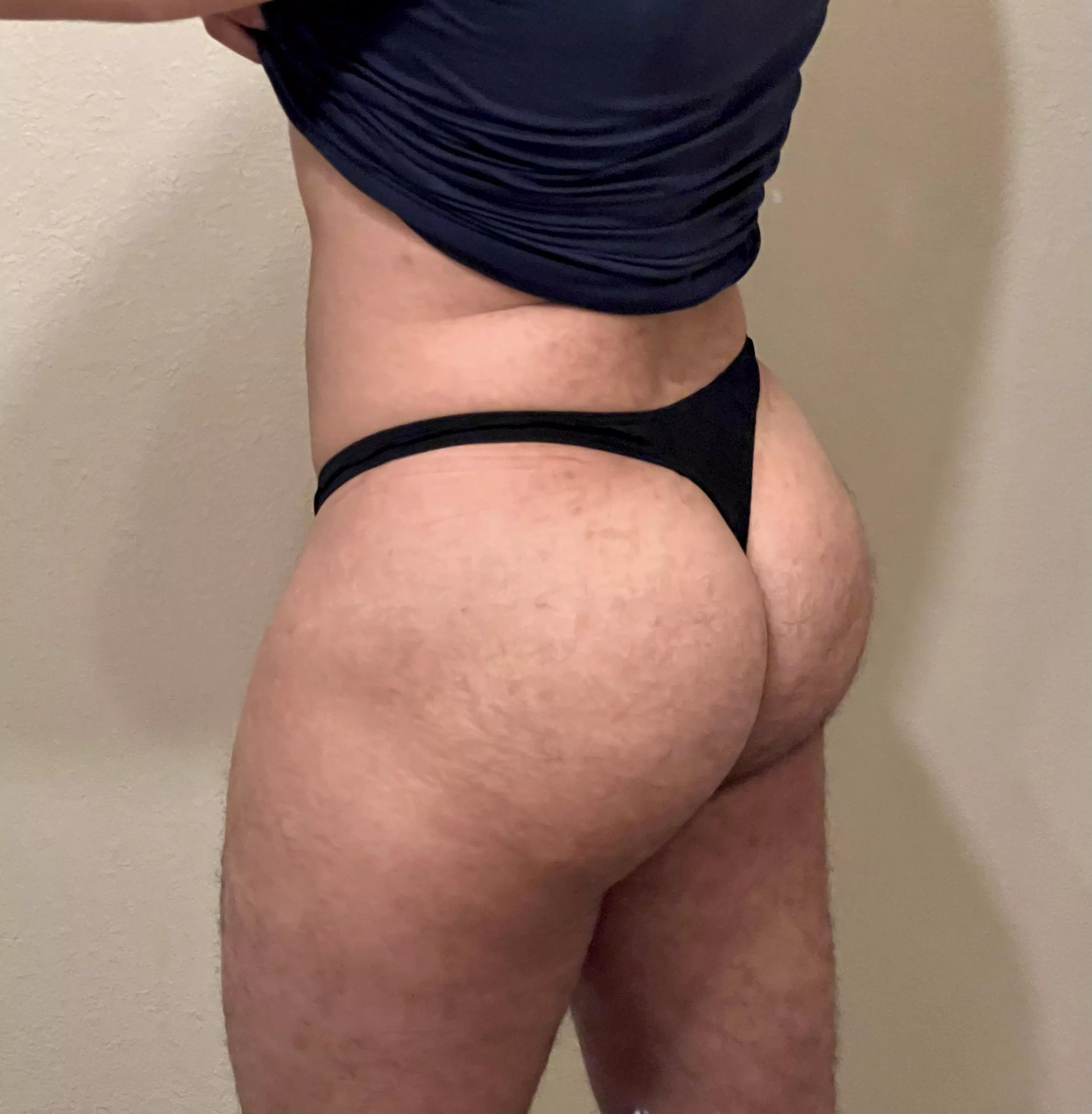 Pull my shorts down at the gym and this is what you’ll see