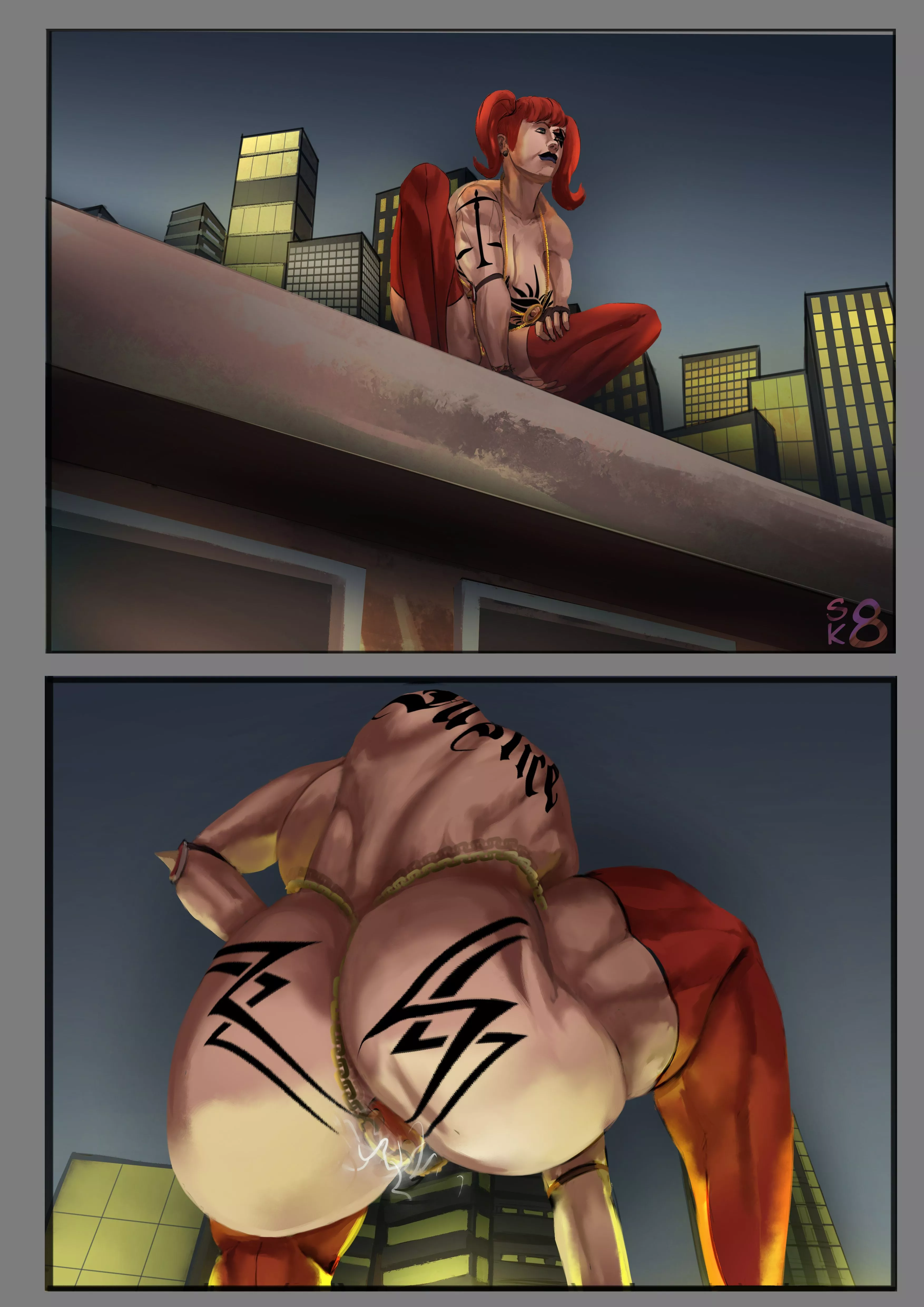 Scarlet Ray Watchmen (sk8poison) [original]