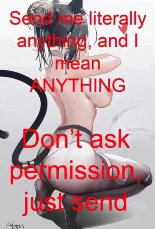 Send me anything to jerk off