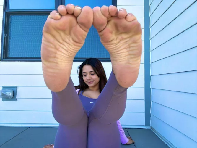 Slightly dirty soles lol