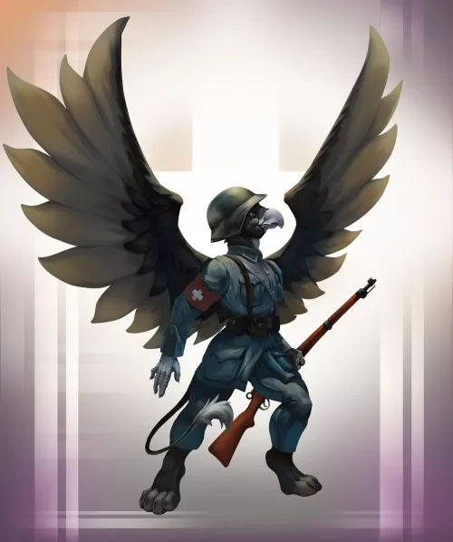 Swiss WW2 uniform Griffin (thepimpartist)