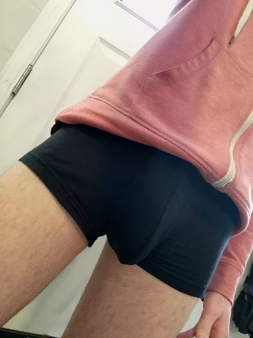 The pants come off as soon as I get home from work