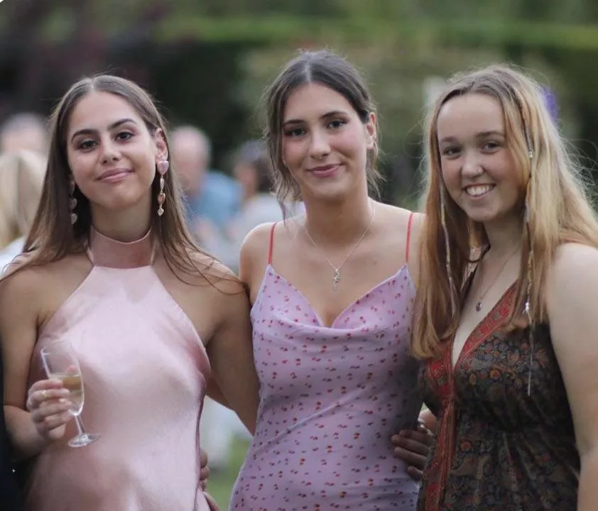 Three of my friends from school