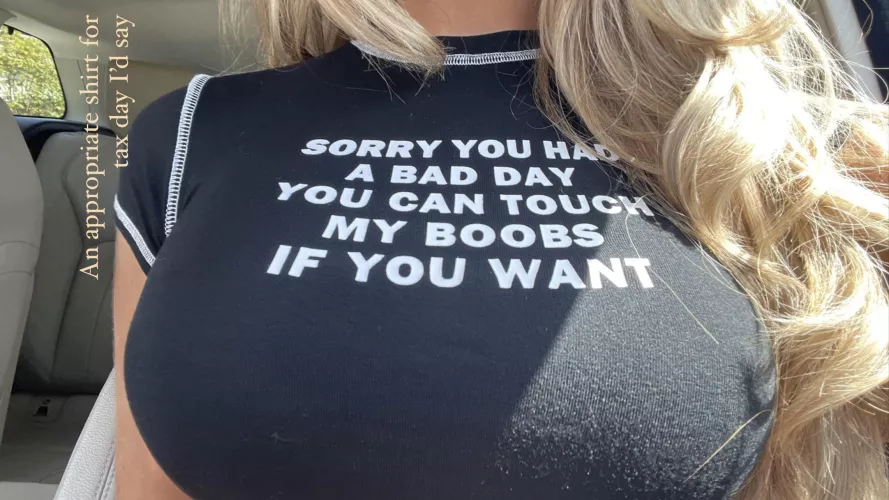 Touch My Boobs t-shirt