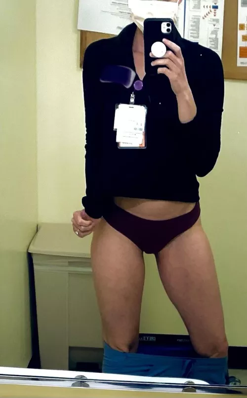 Typically night shift boredom…