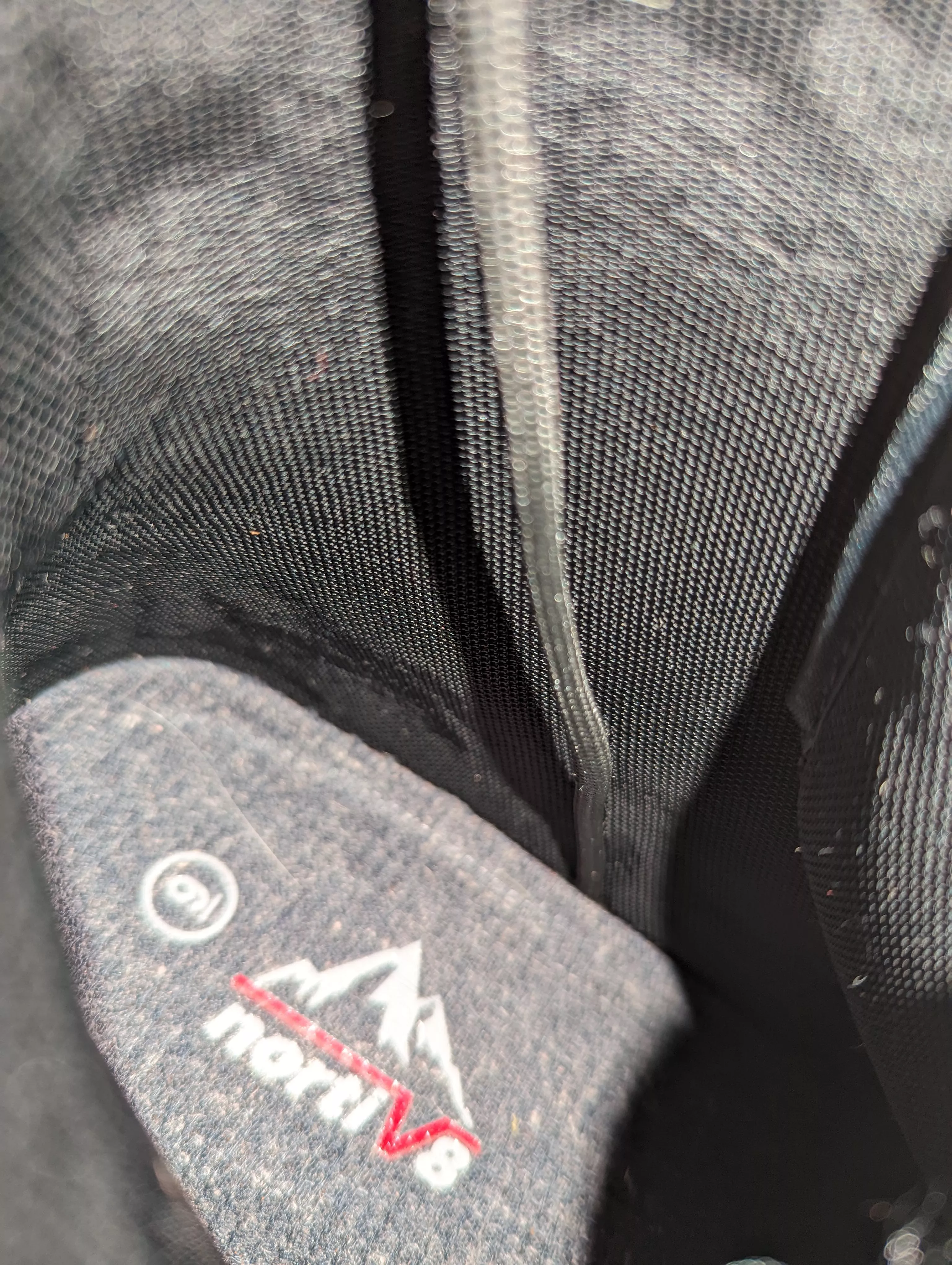 Uhh, do y'all have any idea why this lace is just stitched to the inside of my boot? It's not connected to anything.