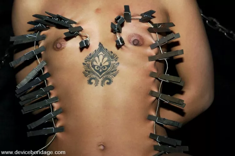 What a design! Should they put one on each nipple tip too?