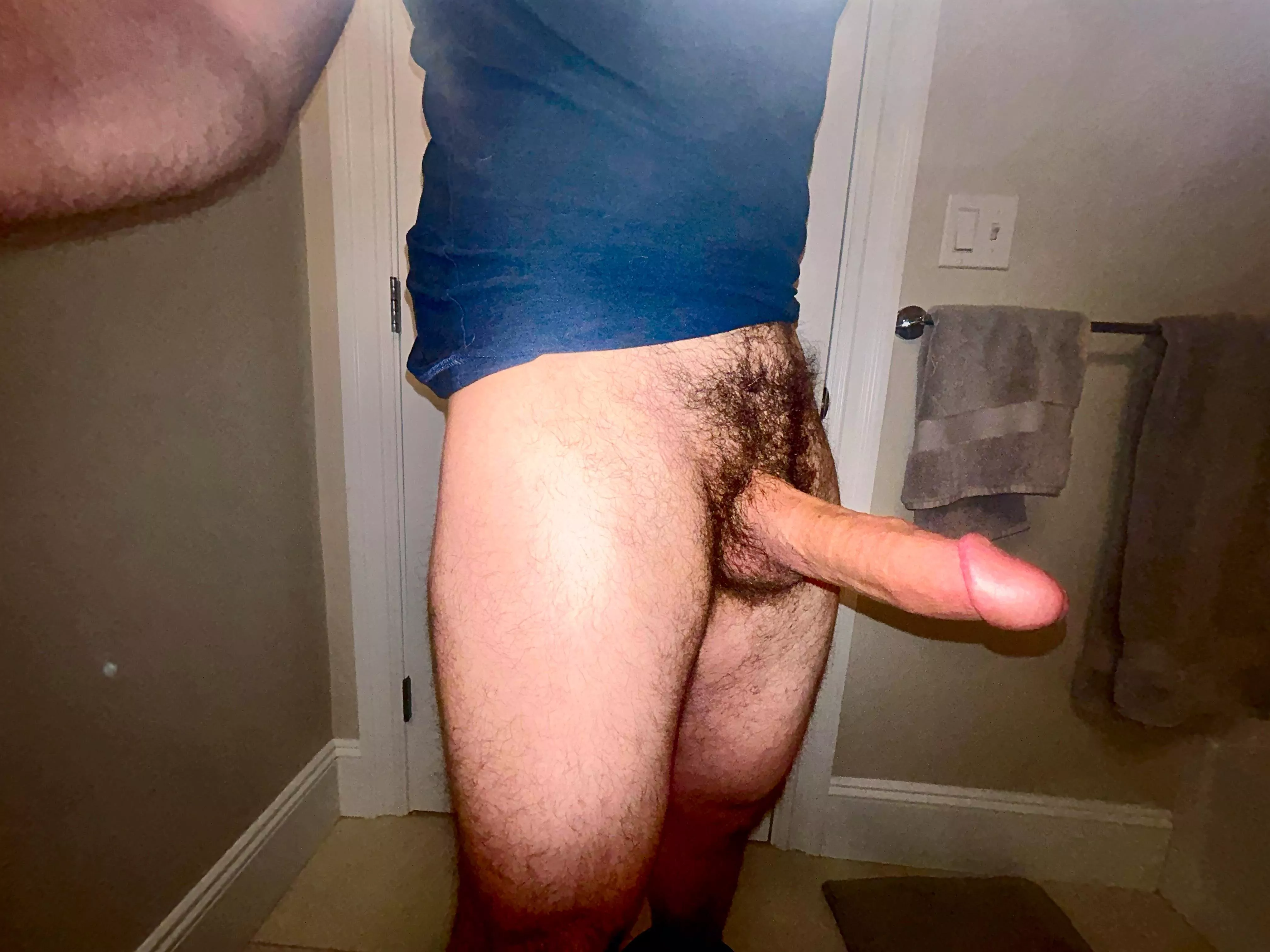 When it’s t h i c c, but also long and with a mushroom head