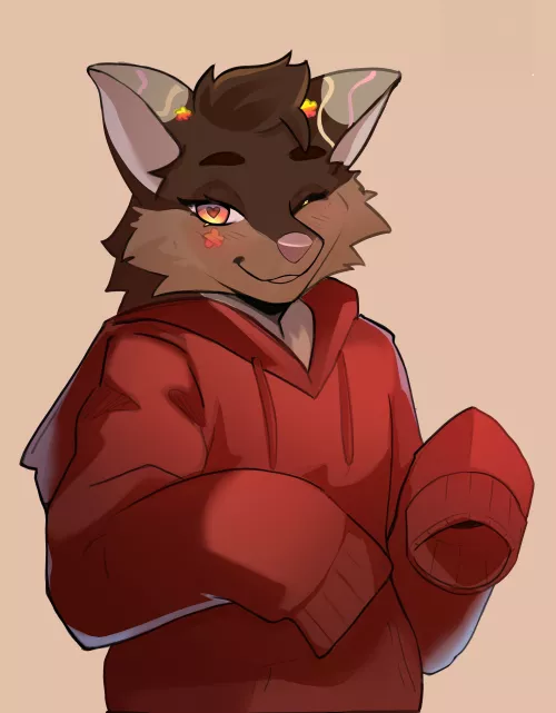 would you hug her? (art by me!)