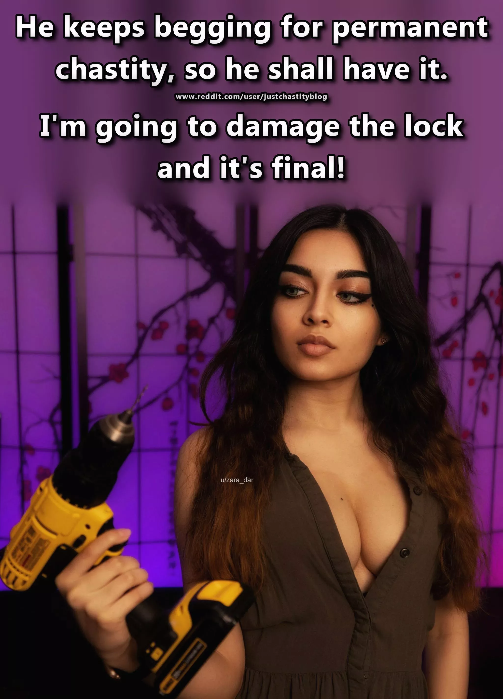 You've been bugging her long enough with this, now it's time to act!