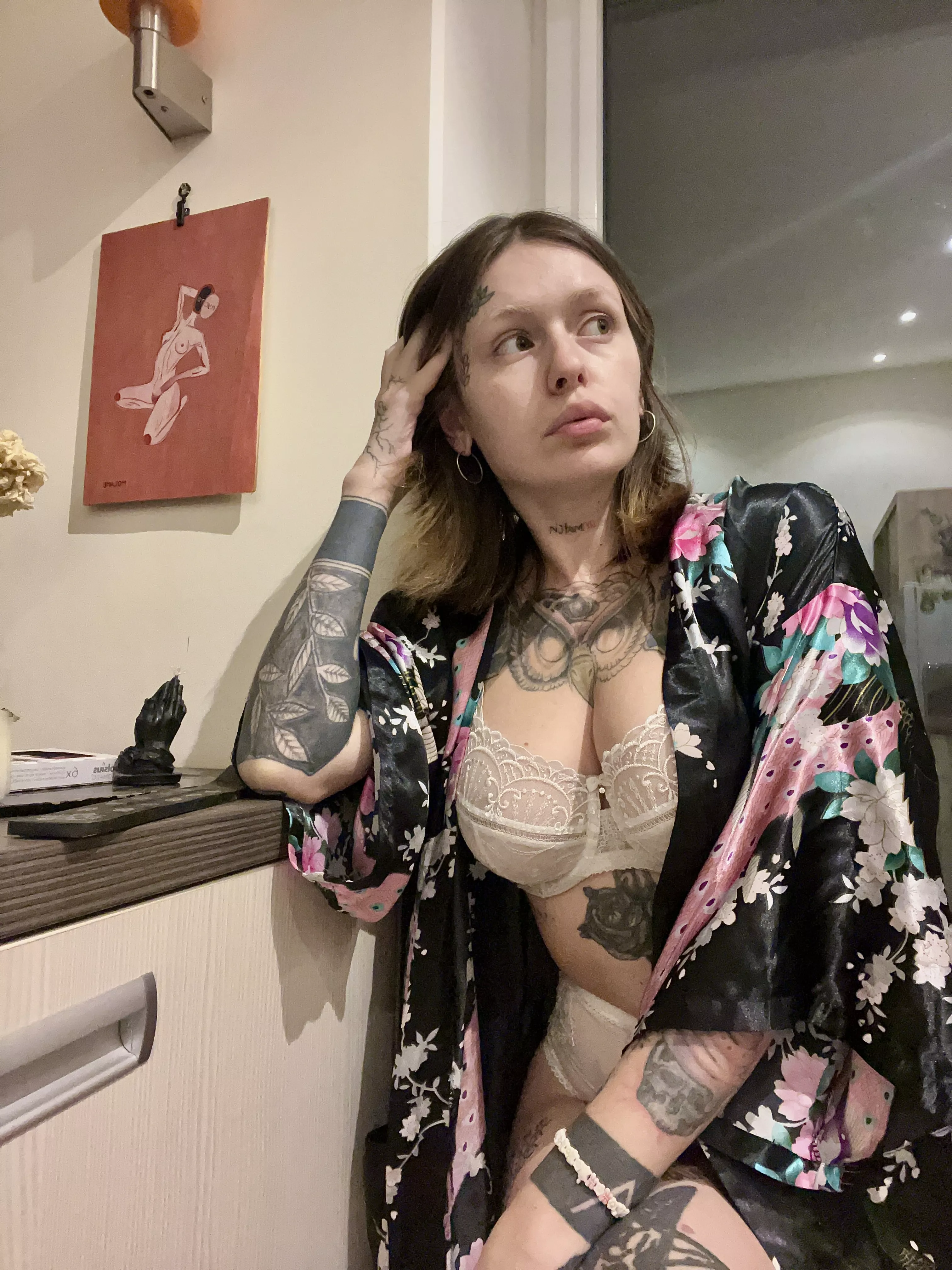 Bury your face in them ;)