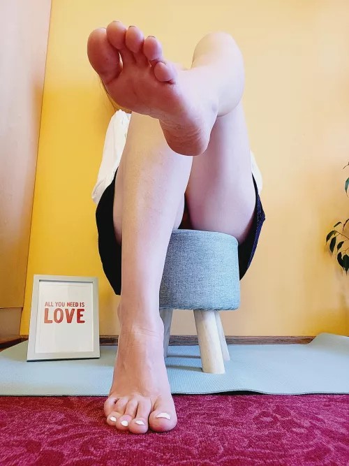 Can I put my feet on your face? (OC)