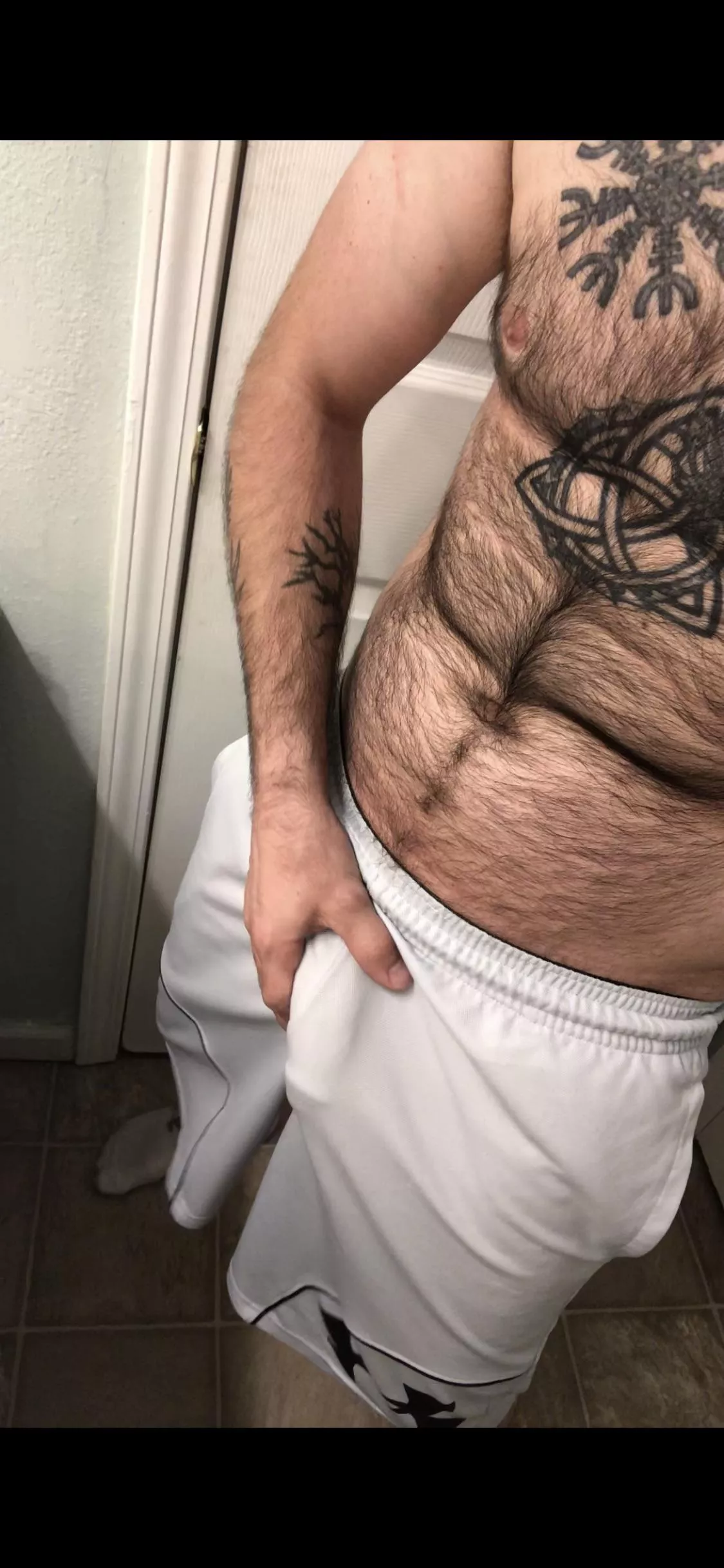 Can you tell it’s thick through my shorts?