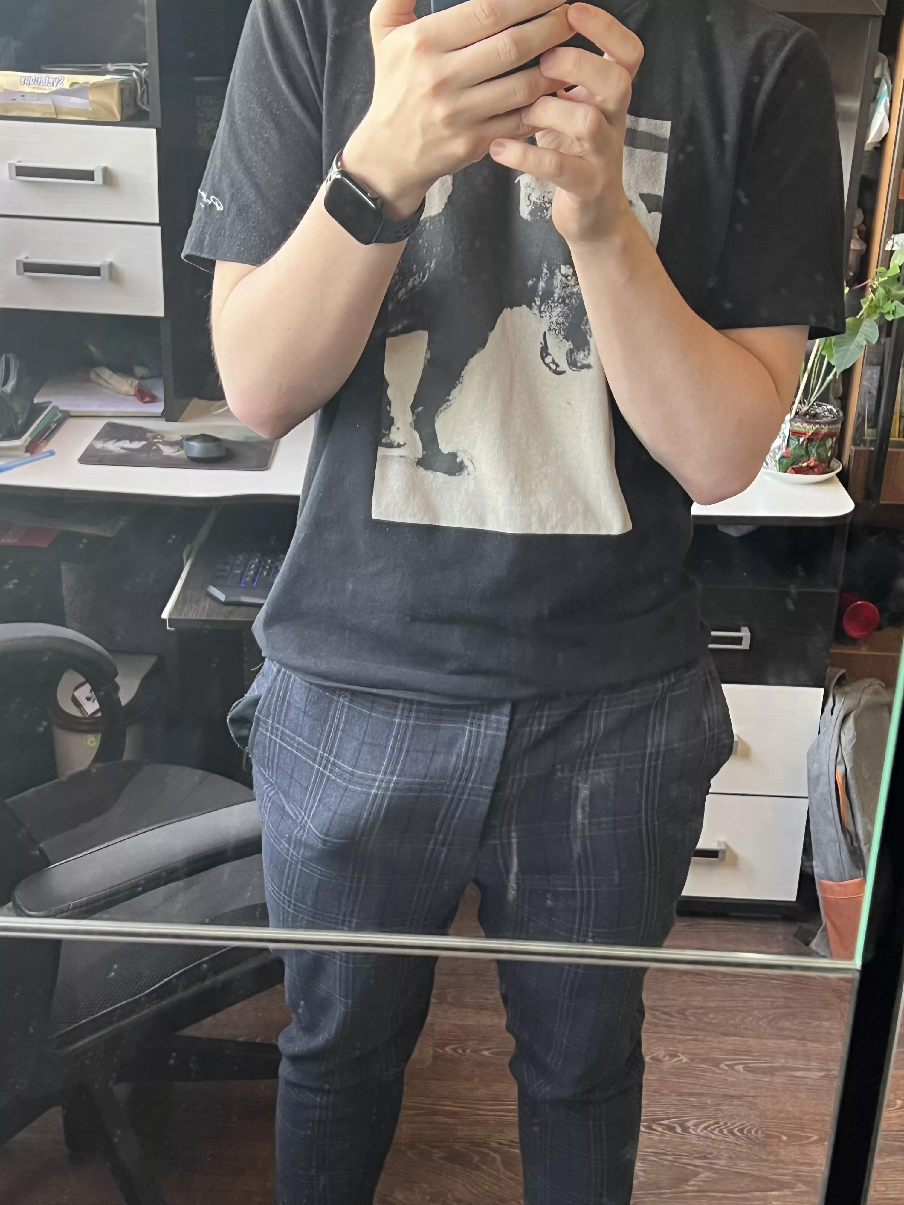 Choosing pants for today