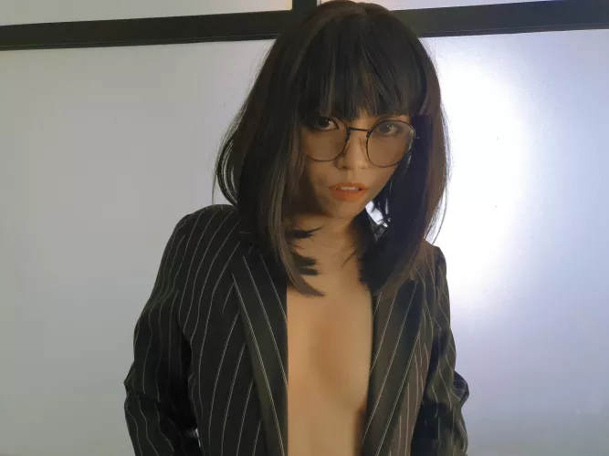 Flat as a suit, but not ashamed of it ;)