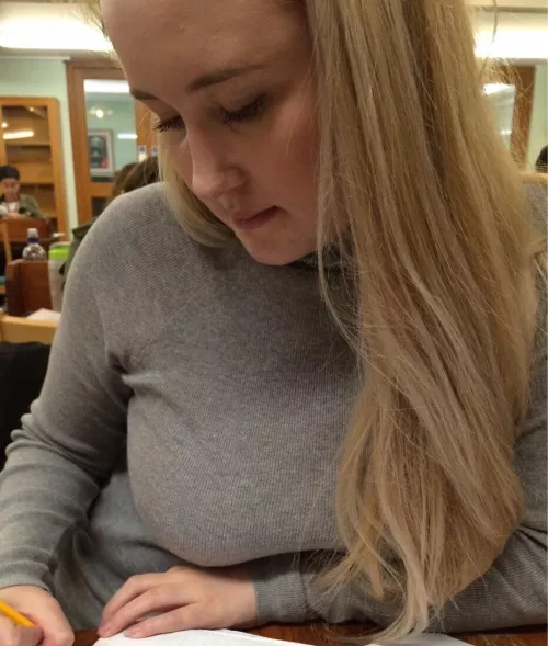 Giving those huge bra stretchers an arm rest