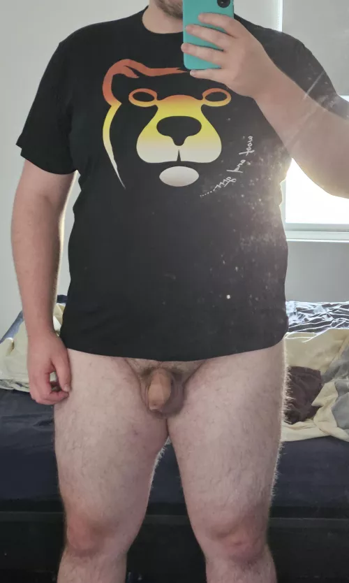 Got a cool new bear t shirt, like it?