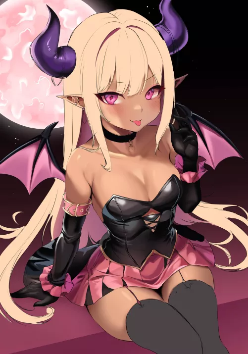 Gyaru Succubus (Ecchi Girl Kimi)