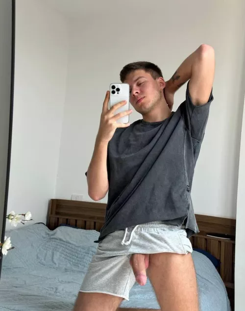 If we were roommates would you want this cock?