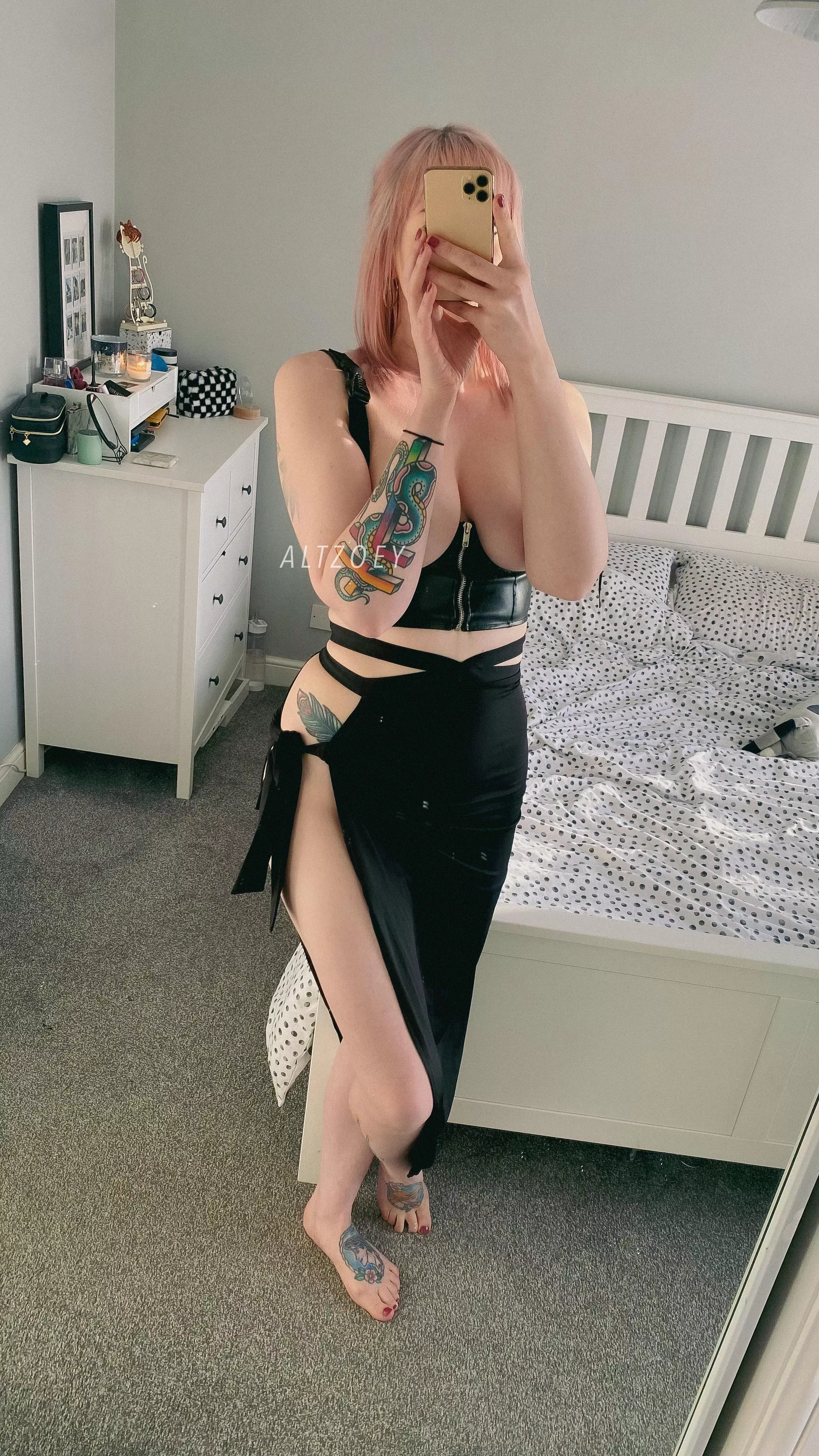 It sure how acceptable this outfit is but I love it!