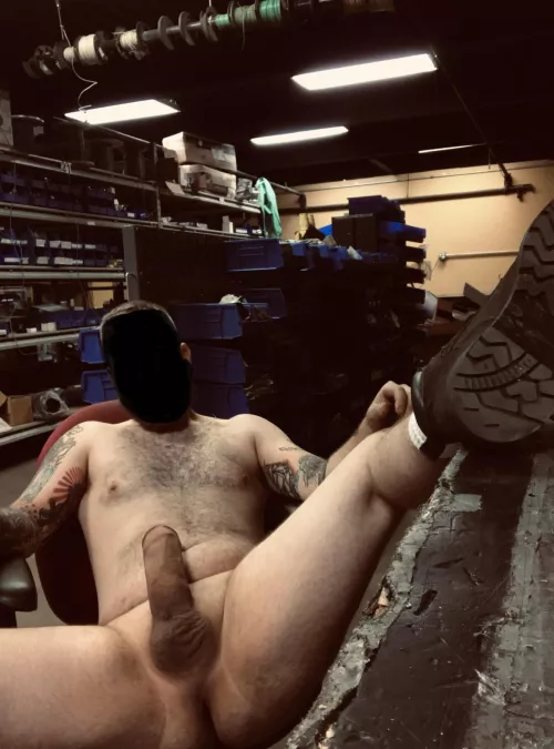 Just clocked in and I feel like I should limber up for the day