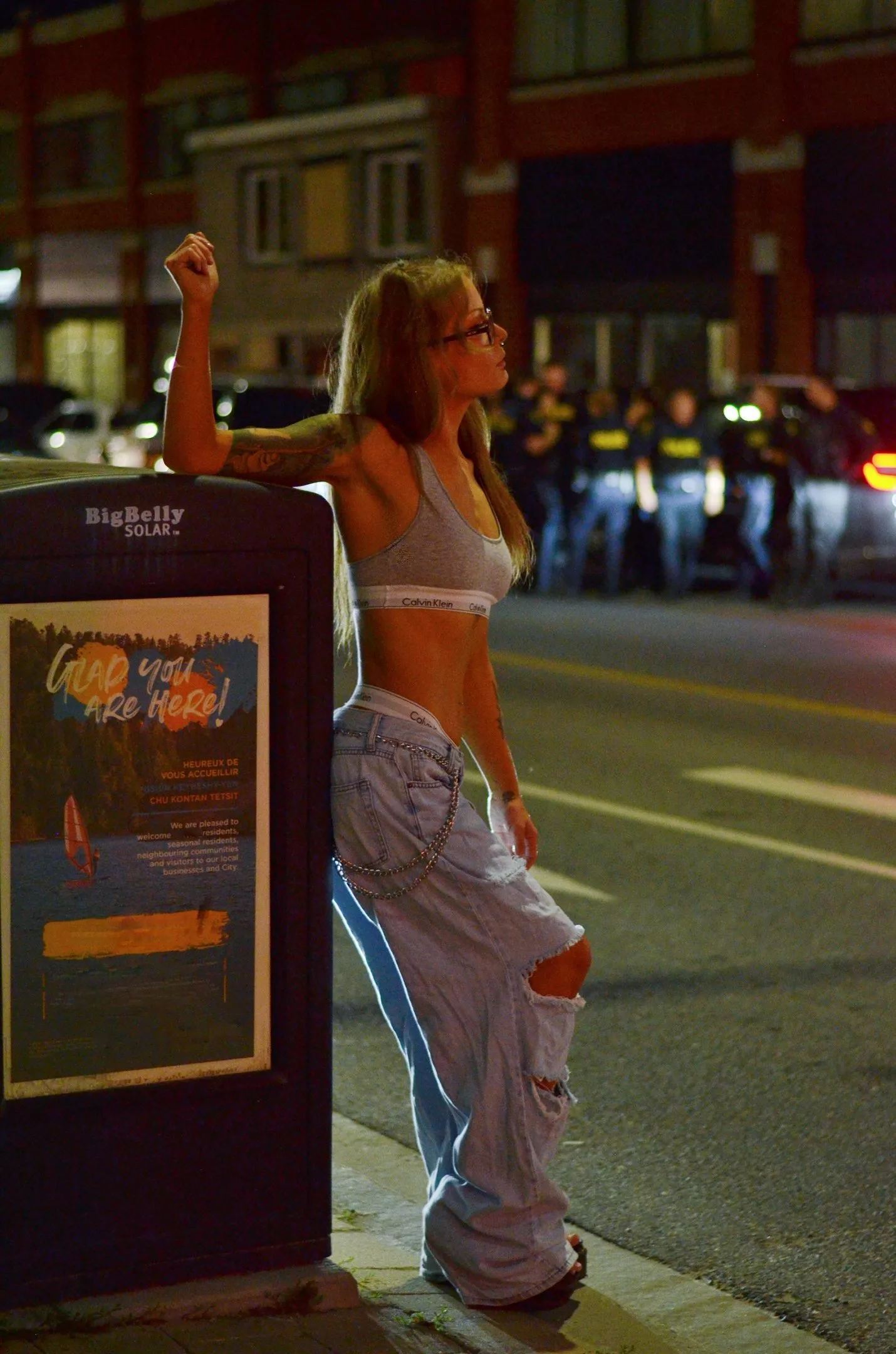 Late night strolls just feeling myself