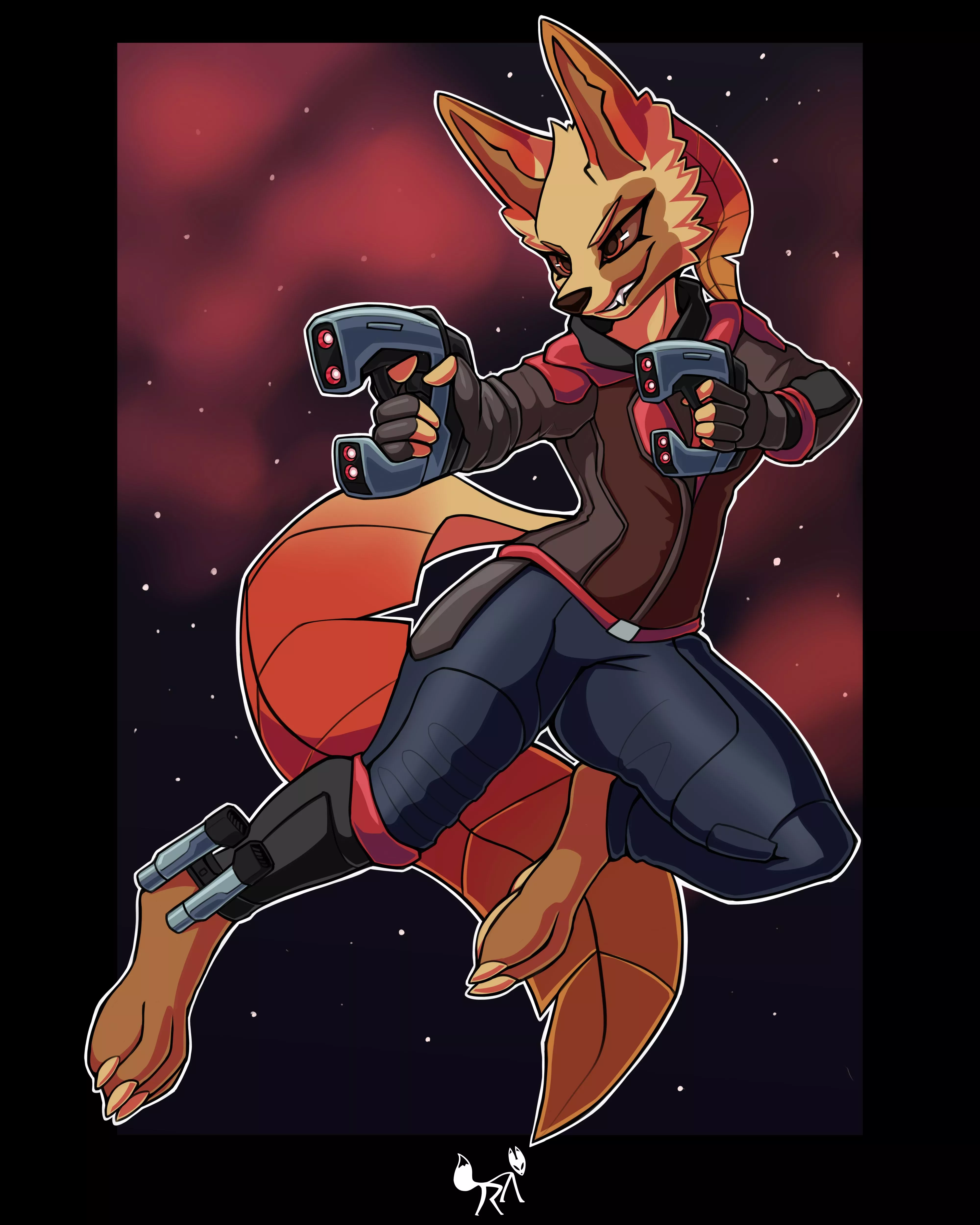 Leafy Starlord | Art by me (@RondoniteC on Twitter)