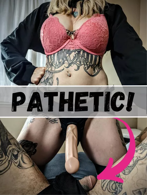 My cock is bigger, so I do the fucking in our relationship